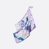 Petrusse Carre Cupro 130 - Aurora Lilas