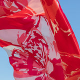 Petrusse Carre Cupro 130 - Aurora Rose