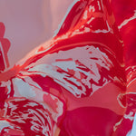Petrusse Carre Cupro 130 - Aurora Rose
