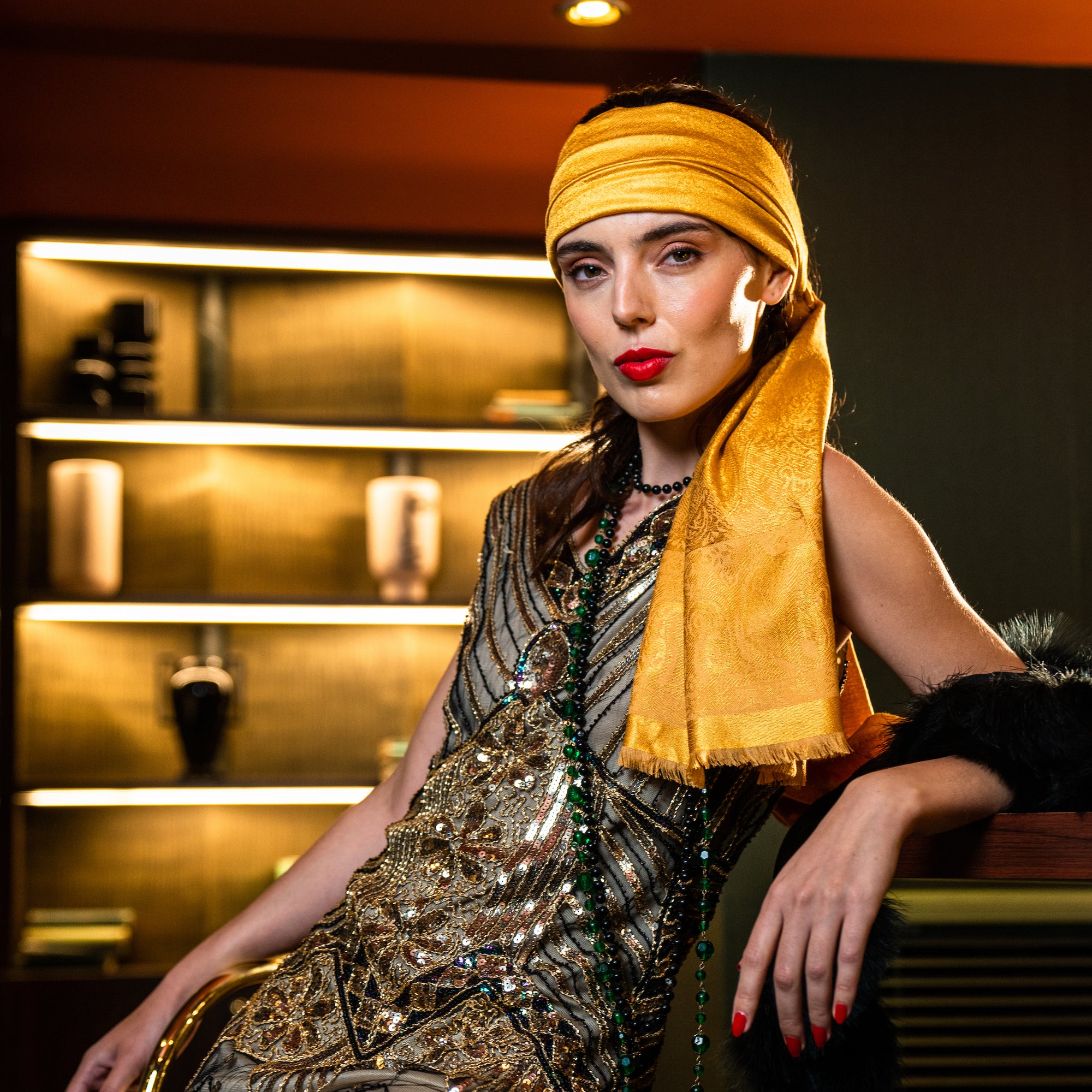 STOLE - PALMA OCHRE