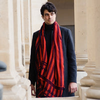 Echarpe Homme Bivouac Rouge