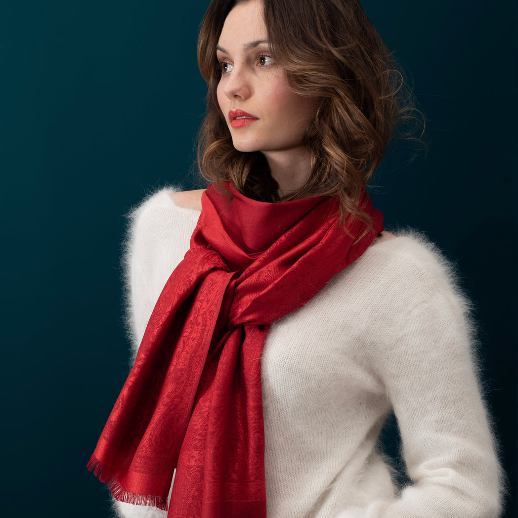 STOLE - PALMA RED