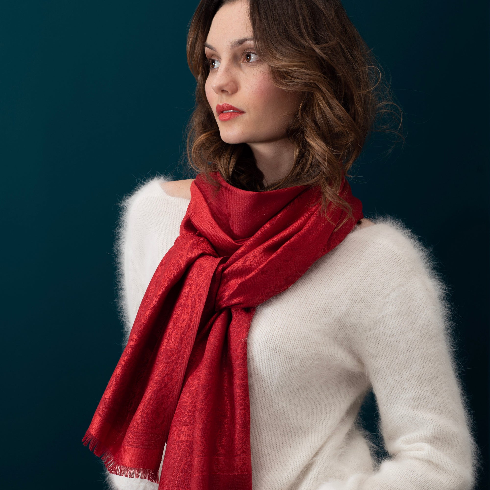 STOLE - PALMA RED
