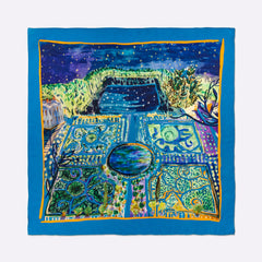 Petrusse Songe De Nuit - Carre De Soie 105X105 cm