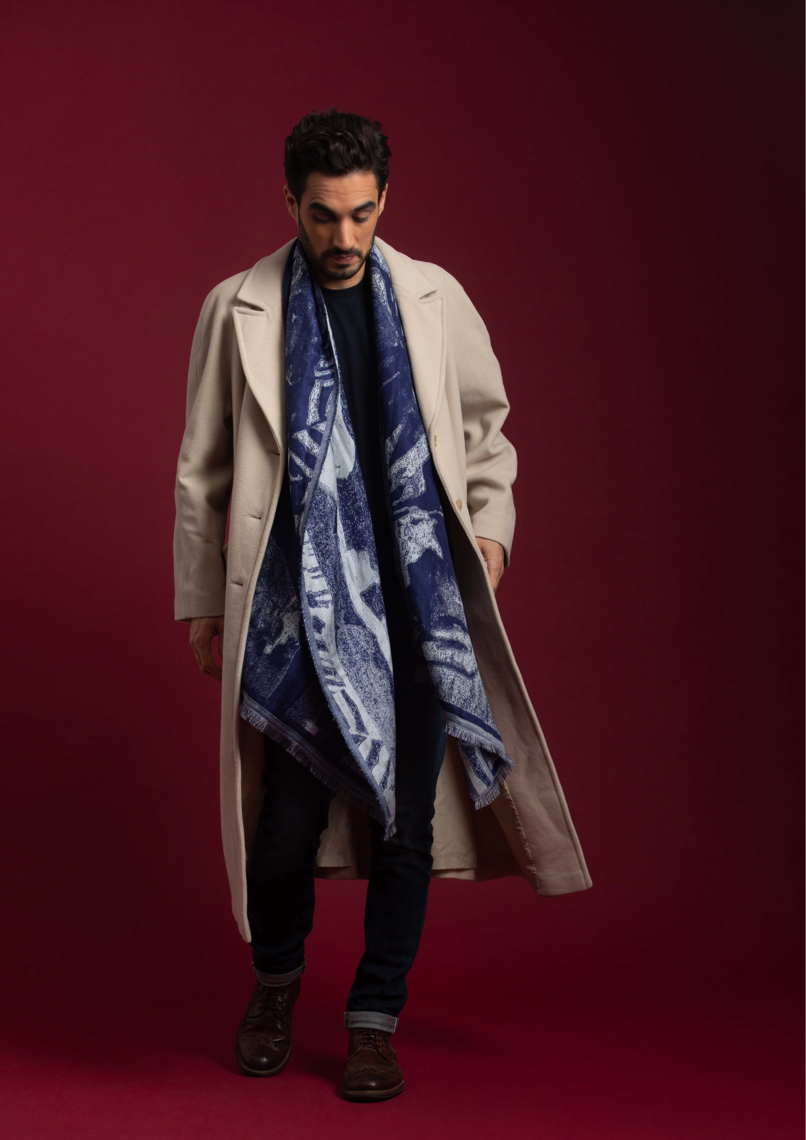 STOLE - LEANDRE DENIM BLUE