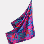 Petrusse Carre Soie 90 - Ariane Neon