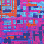 Petrusse Carre Soie 90 - Ariane Neon